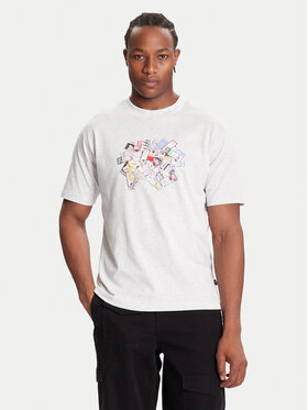 New Balance New Balance Camiseta MT53905 Gris Regular Fit