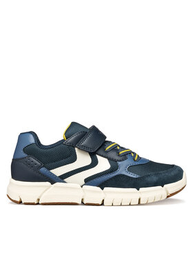 Geox Sneakersy Geox J Flexyper Boy J459BB 0FU22 C0657 D Tmavomodrá