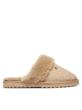 Tommy Hilfiger Papucs Tommy Hilfiger Th Premium Shearling Shoes FW0FW09947 Bézs