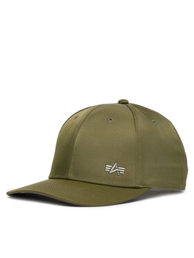 Alpha Industries Czapka z daszkiem Alpha Industries Metal Label 156905 Zielony