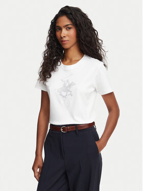 Beverly Hills Polo Club Beverly Hills Polo Club Футболка L1608-HR Білий Regular Fit