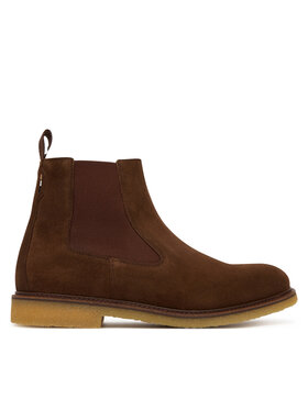 BOSS Členková obuv s elastickým prvkom BOSS Kope 50548076 Hnedá