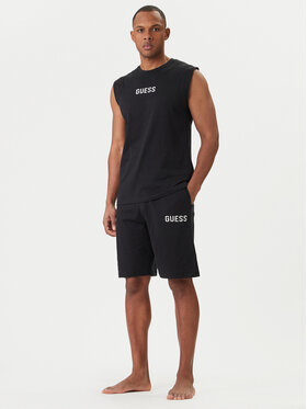 Guess Guess Pijama U6GX02 KCAM1 Negro Regular Fit