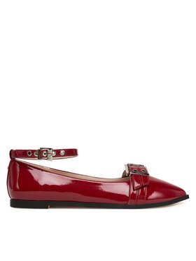 Buffalo Baleríny Buffalo Marly Ankle 1621027 Červená