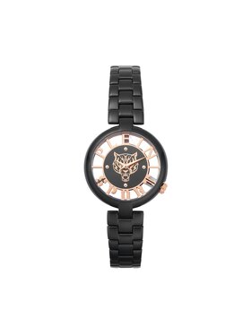 Plein Sport Pulkstenis Plein Sport Tiger Luxe PSMBA0523 Melns