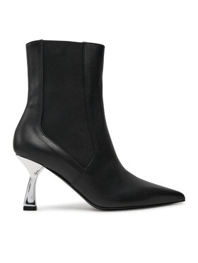 Pollini Členková obuv Pollini SA24107C0LTDT000 Čierna