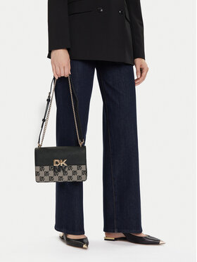 DKNY Сумка DKNY Echo Sm Chain Flap R423YE31 Чорний