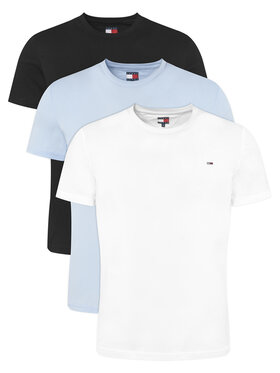 Tommy Jeans Tommy Jeans T-Shirt-Set 3 Pack DM0DM21579 Bunt Slim Fit