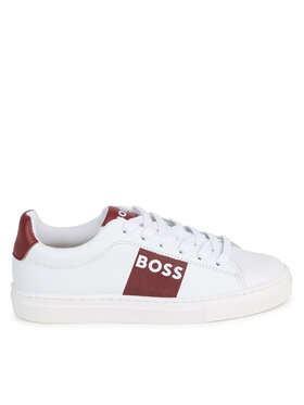 BOSS Sneakersy Boss J50854 S Bílá