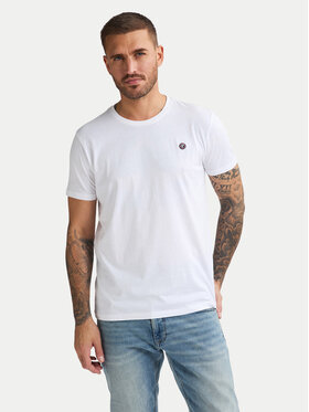 Petrol Industries Petrol Industries Camiseta M-ROS-TSR002 Blanco Regular Fit