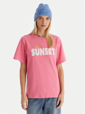 Roxy Roxy Camiseta Sunnyoversize Easy ERJZT06033 Rosa Oversize