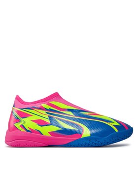 Puma Boty na fotball Puma Ultra Match Ll Energy It+Mid Jr 107557 01 Růžová
