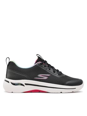 Skechers Sneakersy Skechers Go Walk Arch Fit 124868/BKHP Čierna