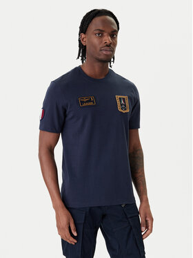 Aeronautica Militare Aeronautica Militare Camiseta 261TS2544UJ00592 Azul marino Regular Fit