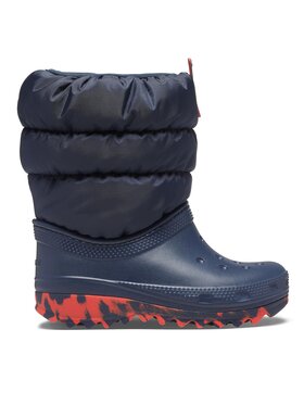 Crocs Snehule Crocs Crocs Classic Neo Puff Boot T 207683 Tmavomodrá