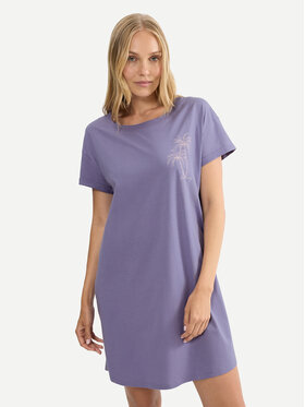 Triumph Triumph Νυχτικό 10221117 Μωβ Relaxed Fit