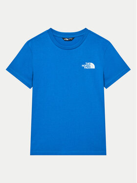 The North Face The North Face T-shirt Simple Dome NF0A8DRP Plava Regular Fit