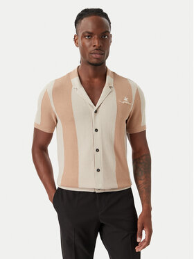 Beverly Hills Polo Club Beverly Hills Polo Club Сорочка M7613-HR Темно-бежевий Regular Fit