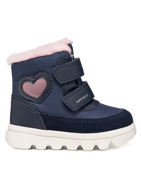 Geox Čizme za snijeg Geox B Willaboom Girl B Abx B665AA 0FU22 CF4A8 M Tamnoplava