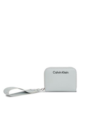 Calvin Klein Peňaženka Calvin Klein Gracie K60K611688 Sivá