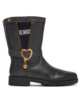 LOVE MOSCHINO Členková obuv LOVE MOSCHINO JA24174G0PIJ100A Čierna