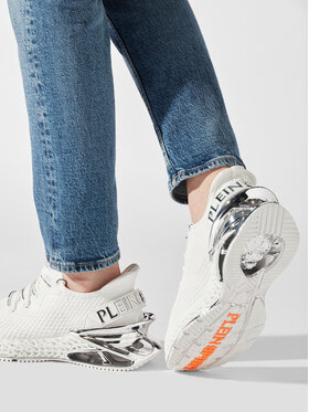 Plein Sport Снікерcи Plein Sport The Scratch FABS USC0335 PTE003N Білий