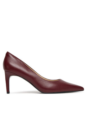 Calvin Klein Štikle Calvin Klein Ess Stiletto 70 HW0HW02607 Tamnocrvena