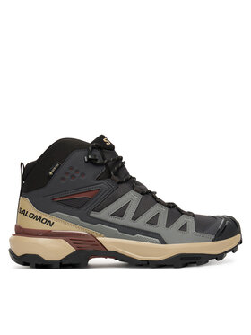 Salomon Trekingová obuv Salomon X Ultra 360 Mid Gore-Tex L47743300 Sivá