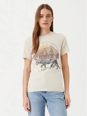 ONLY ONLY Футболка Lucy 15307412 Бежевий Regular Fit