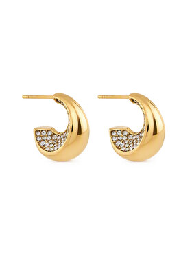 Guess Naušnice Guess JUBE06 249JW Zlatá