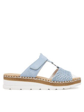 Rieker Šľapky Rieker V1243-10 Modrá