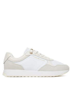 Tommy Hilfiger Laisvalaikio batai Tommy Hilfiger Th Chic Eva Runner Mesh FW0FW09465 Smėlio