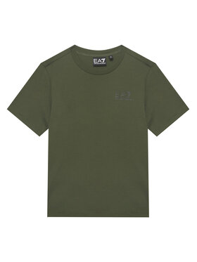 EA7 Emporio Armani EA7 Emporio Armani Camiseta 7B000020 AF10378 U7014 Verde oscuro Regular Fit