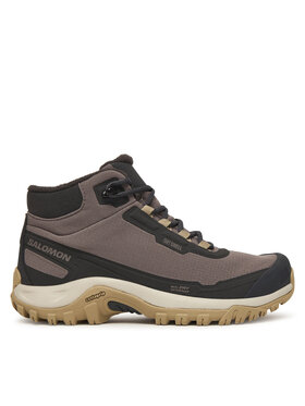 Salomon Трекінгові черевики Salomon Shelter Waterproof L47855200 Коричневий