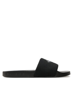 Calvin Klein Jeans Nazouváky Calvin Klein Jeans Slide Monogram Wn YW0YW01835 Černá