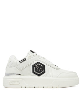 PHILIPP PLEIN Sneakersy PHILIPP PLEIN SAES USC0766 PTE120N Biela