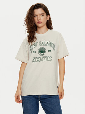 New Balance New Balance T-shirt WT43548 Marrone Oversize