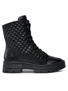 Rieker Šnurovacia obuv Rieker X8501-00 Čierna