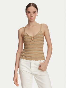 Guess Guess Топ W6YR32 Z1027 Золотий Regular Fit