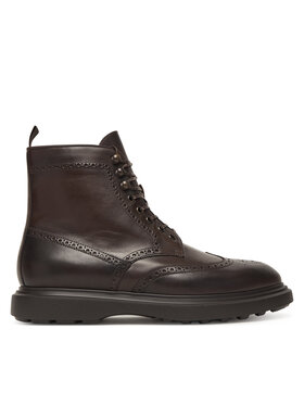 Polo Ralph Lauren Šnurovacia obuv Polo Ralph Lauren 811974131001 Hnedá