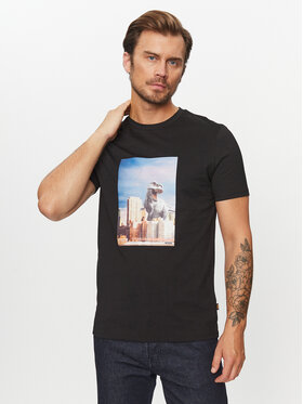 BOSS Boss Marškinėliai Tefragile 50503535 Juoda Regular Fit