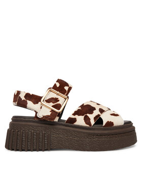 Clarks Босоніжки Clarks Evamar Wish 26185891 Коричневий
