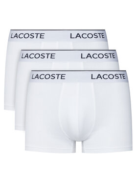 Lacoste Lacoste Conjunto de calzoncillos boxer 5H9002 Blanco