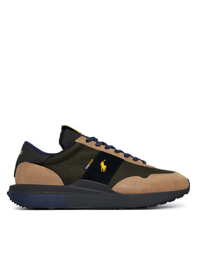 Polo Ralph Lauren Sneakersy Polo Ralph Lauren Train 89 PP 809P15710003 Svetlo hnedá