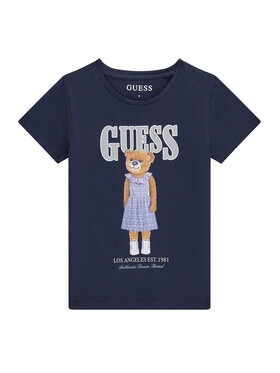 Guess Guess Футболка J6GI04 K6YW4 Cиній Regular Fit