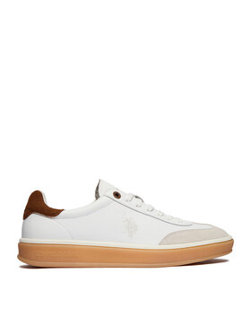 U.S. Polo Assn. Sneakersy U.S. Polo Assn. EO-EVAN001M/6L1 Biela