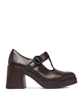 Rieker Pantofi Rieker CEO-58053-25 Maro închis