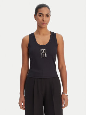 Fracomina Fracomina Top FP26ST2003J42701 Negro Slim Fit