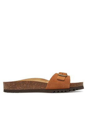 Scholl Šľapky Scholl Estelle F32156 Hnedá