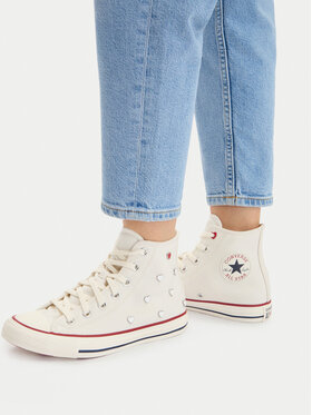 Converse Кеди Converse Chuck Taylor All Star Hearts A19055C Білий